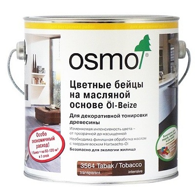 Цветные бейцы на масляной основе Ol-Beize OSMO