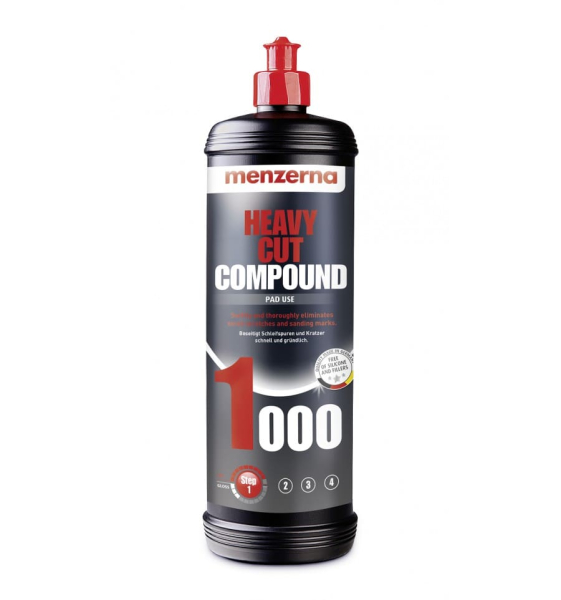 Высокообразивная полировальная паста Menzerna Heavy Cut Compound 1000, 1 кг