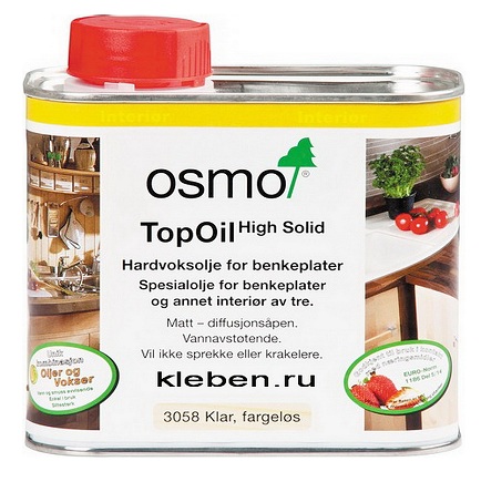 Масло для мебели и столешниц Topoil OSMO (3028-3068)